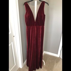 Jenny Yoo Logan Plunge Dress